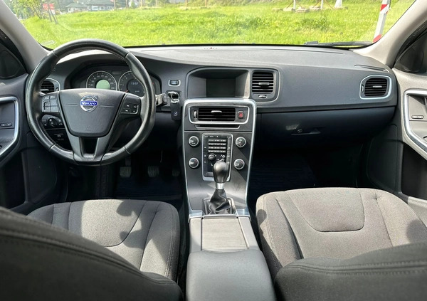 Volvo V60 cena 33900 przebieg: 170000, rok produkcji 2013 z Jaworzno małe 326